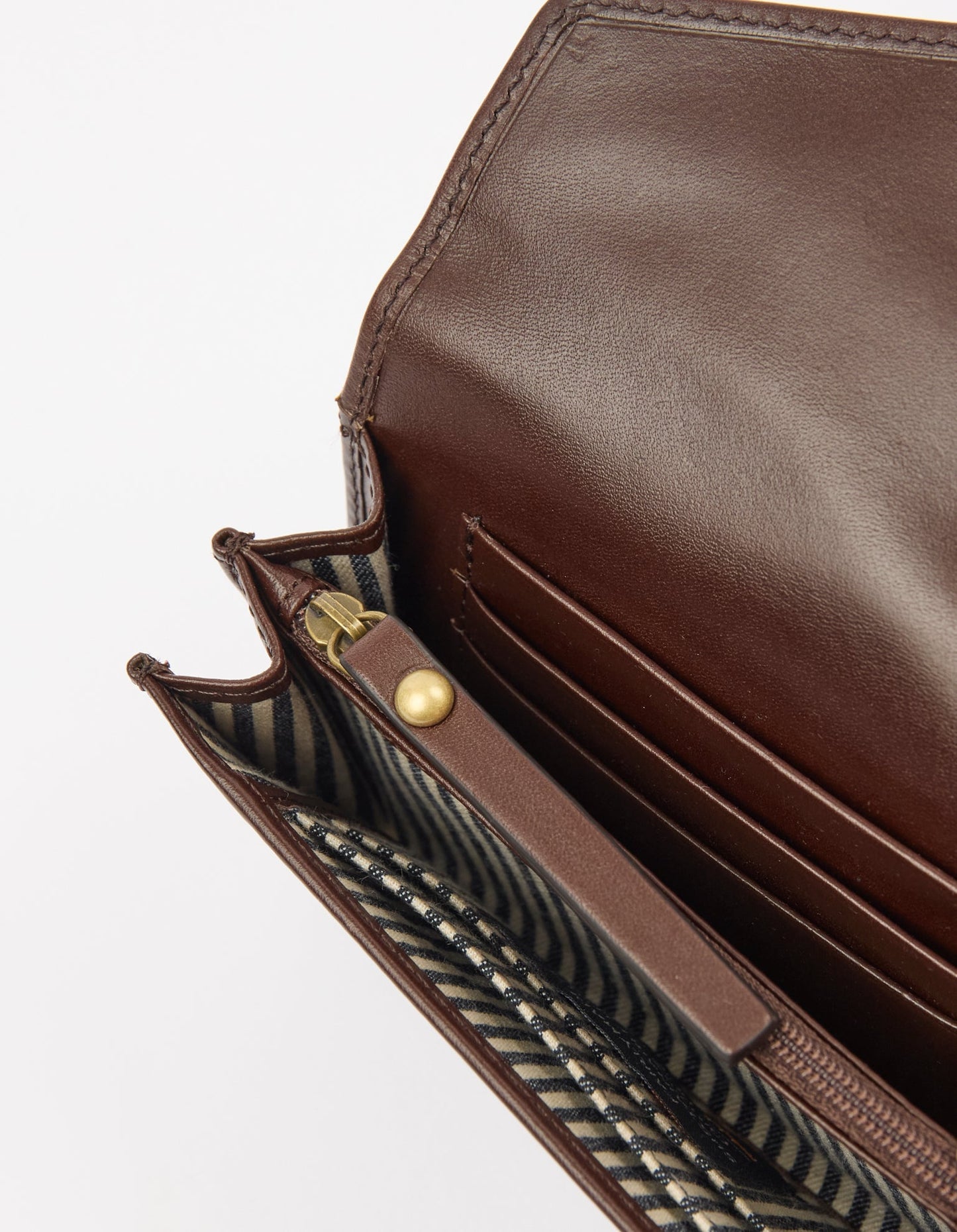 Jo's Purse/Wallet-chocolate (classic leather)