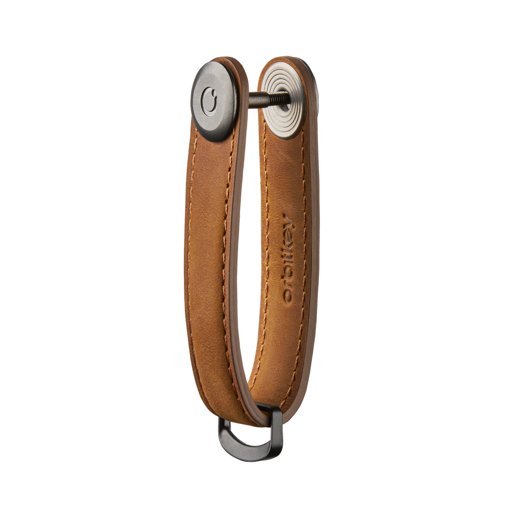 Orbitkey 2.0 Crazy Horse Leather-chestnut brown