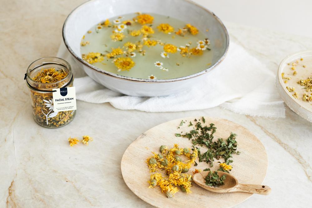 Pineut Wellness DIY Facial Steam Kamille & Pepermunt