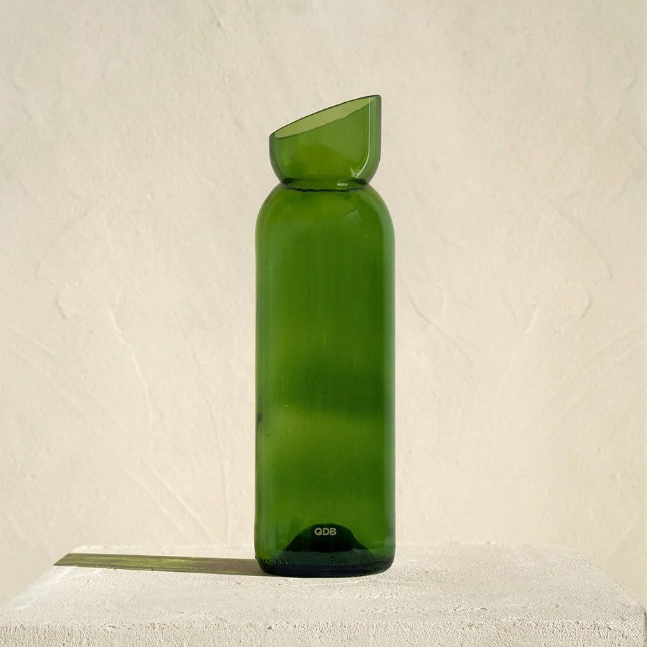 QDB Carafe Medium Bis 70cl-groen glas