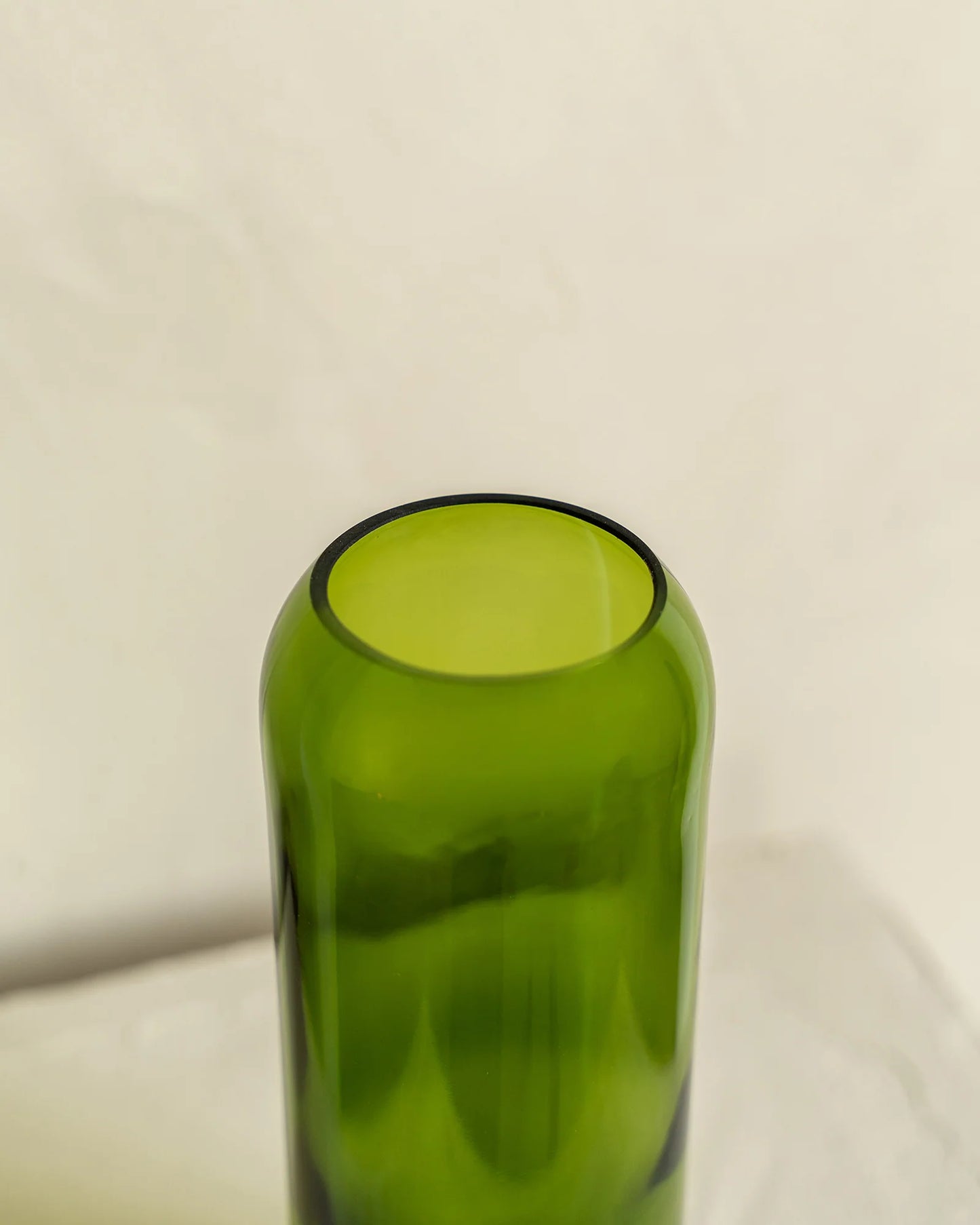 QDB Vaas Medium Vert (7,5x20,5cm)-groen glas