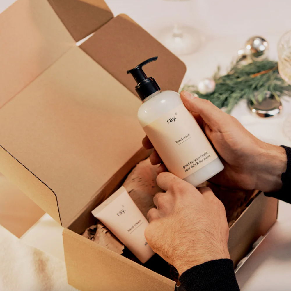 Giftset 'Zachte Handenroutine'-handwash & handcrème