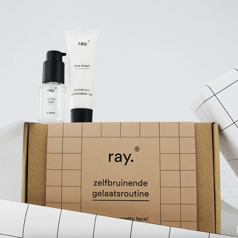 
                      
                        Giftset 'Zelfbruinende Gelaatsroutine'-tanning drops & dag/nachtcrème
                      
                    