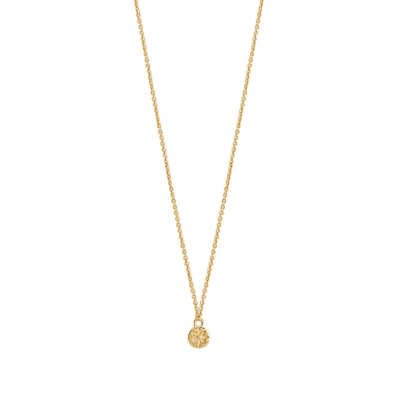 Ketting Compass-gold