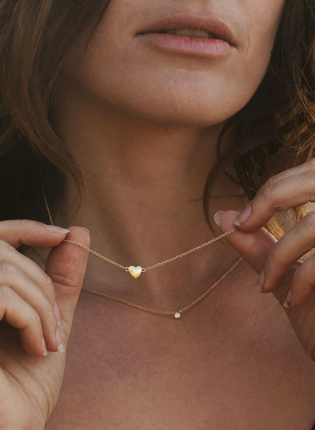 Ketting Heart of Gold-gold