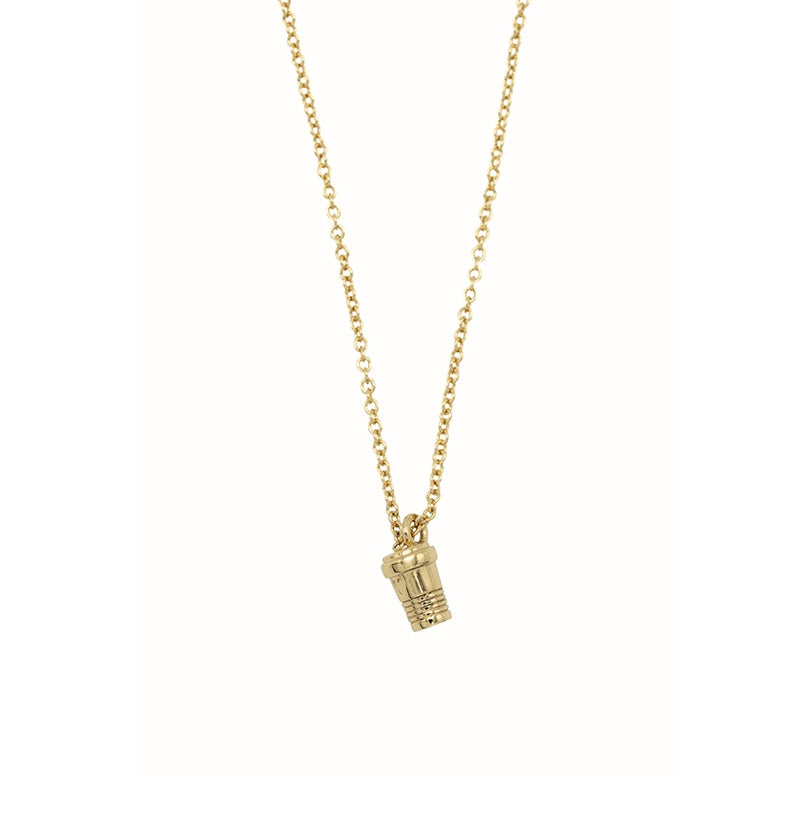 Ketting New York Coffee-gold