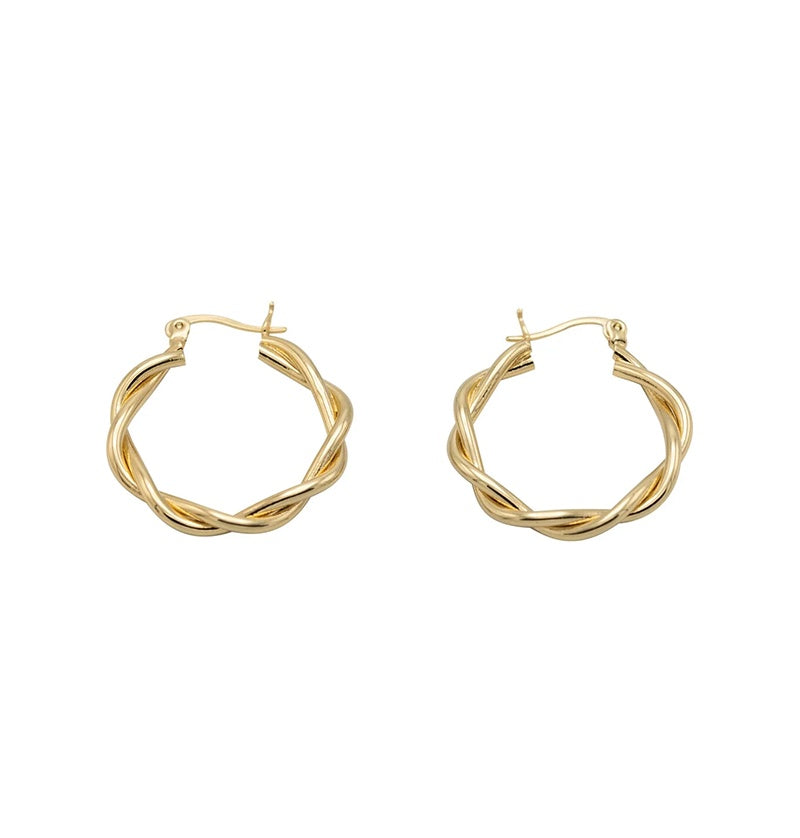Oorbellen Heavenly Hoops-gold
