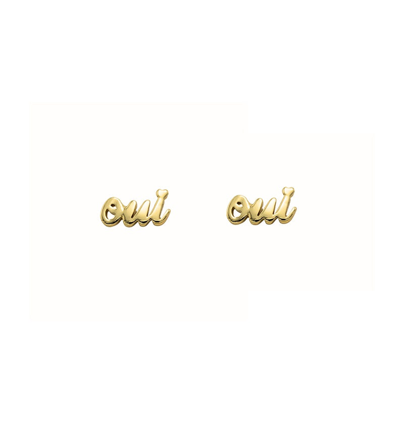 Oorbellen Studs Oui Oui-gold