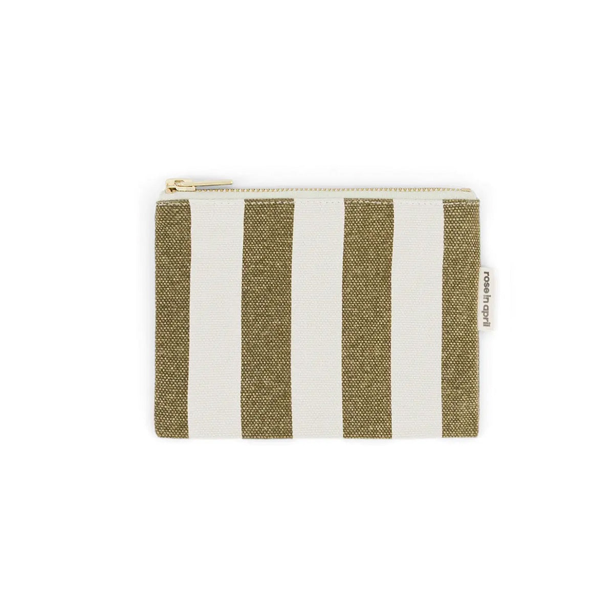 Wallet Marie Stripes-olive/greige