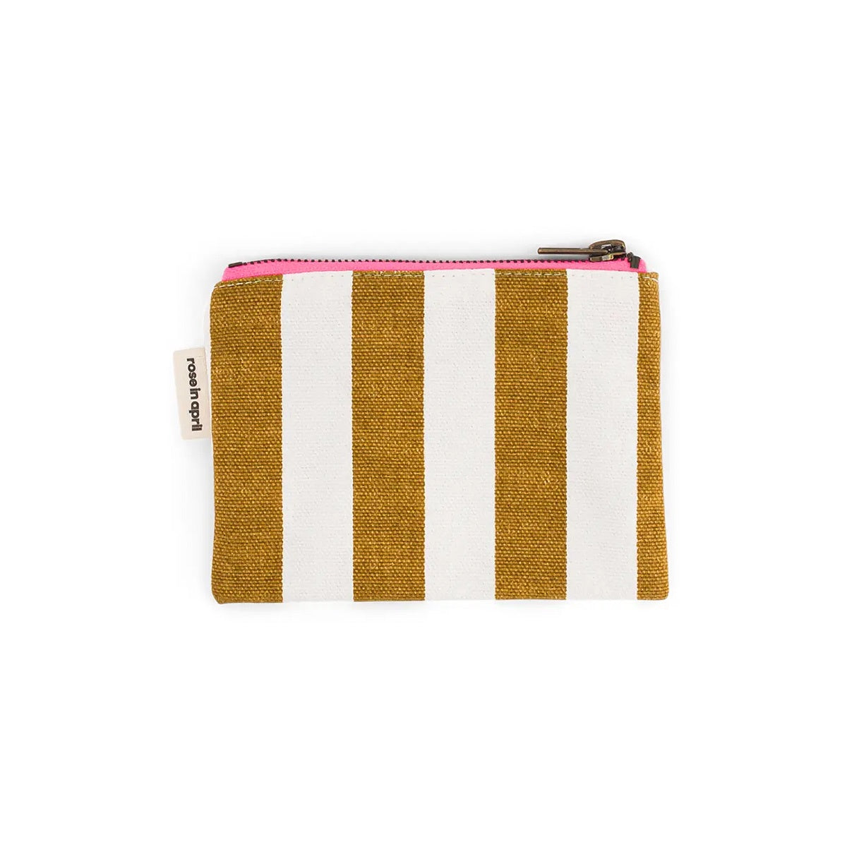 Wallet Marie Stripes-caramel/ecru