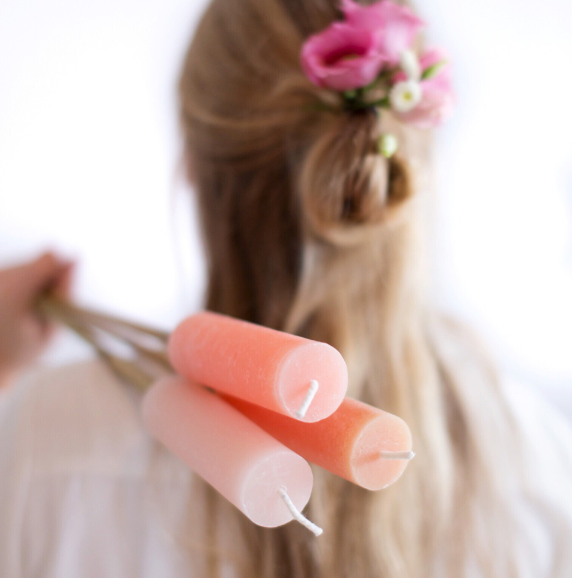 Fakkel Candle XL-bright pink