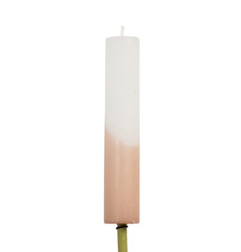 Fakkel Candle Half Dipped XL-blossom