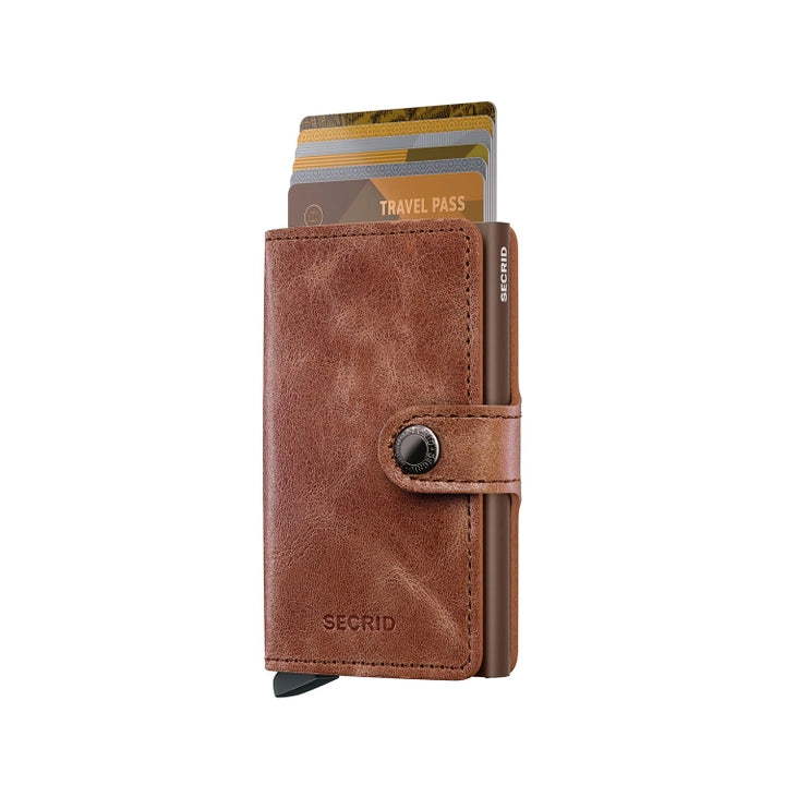 
                      
                        Miniwallet Vintage-cognac brown
                      
                    
