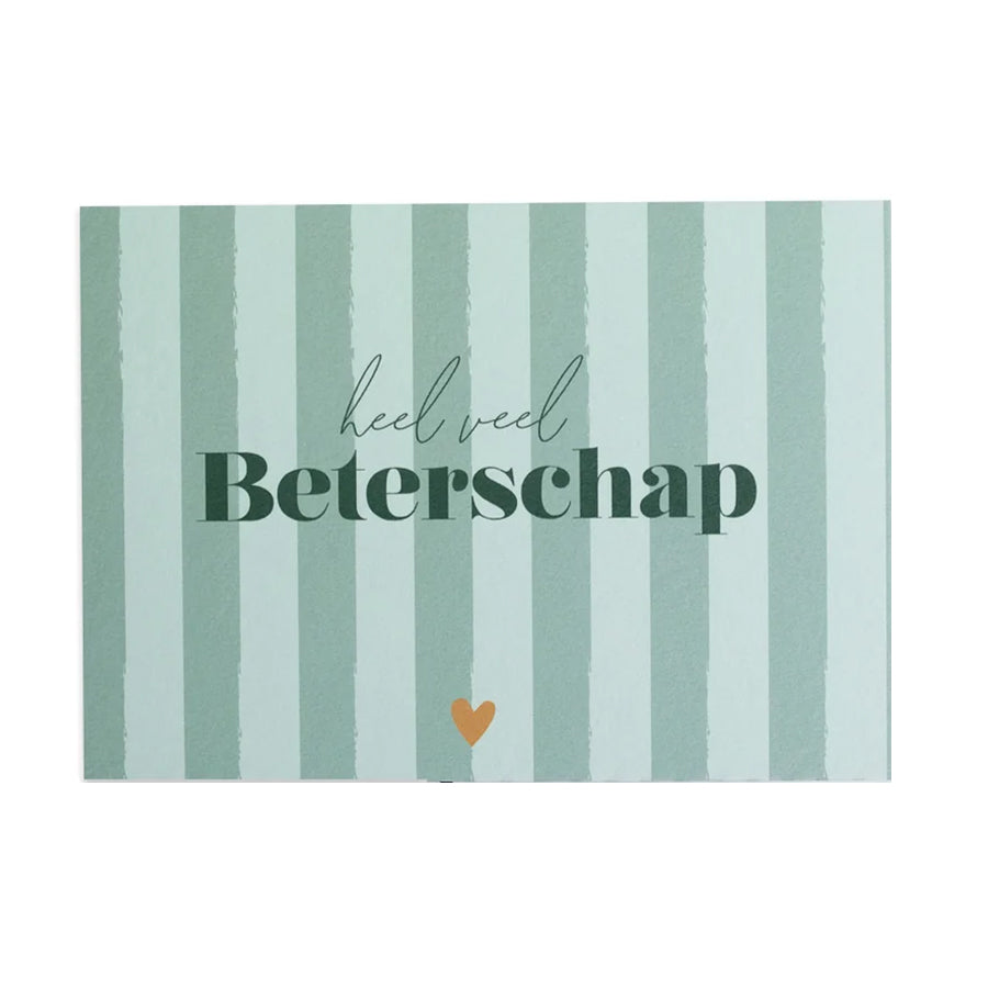 Wenskaart-Heel veel beterschap