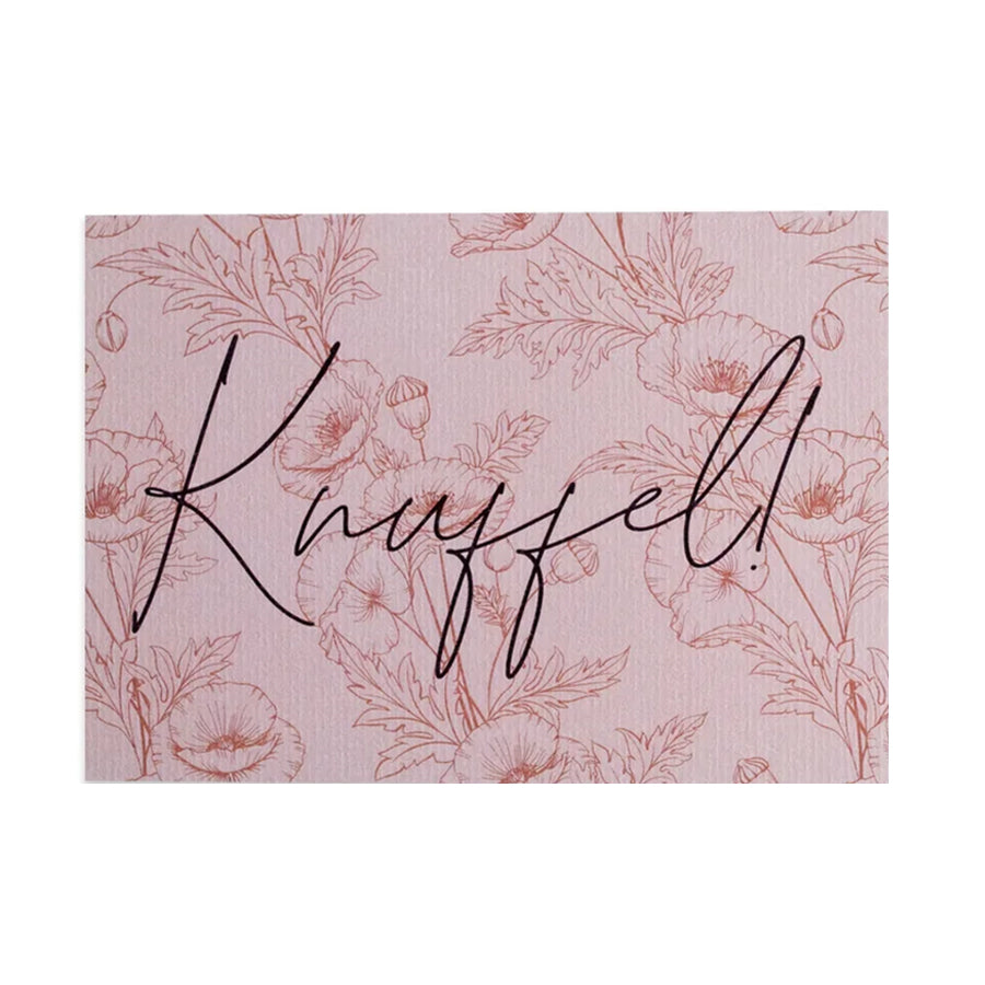 Wenskaart-Knuffel