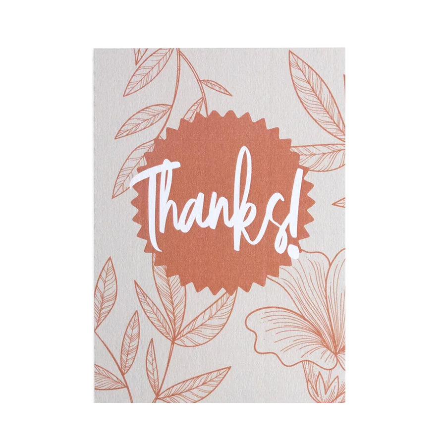 Wenskaart-Thanks!