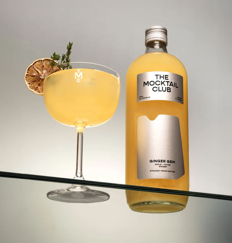 Mocktail Fles 1L-Ginger Gem