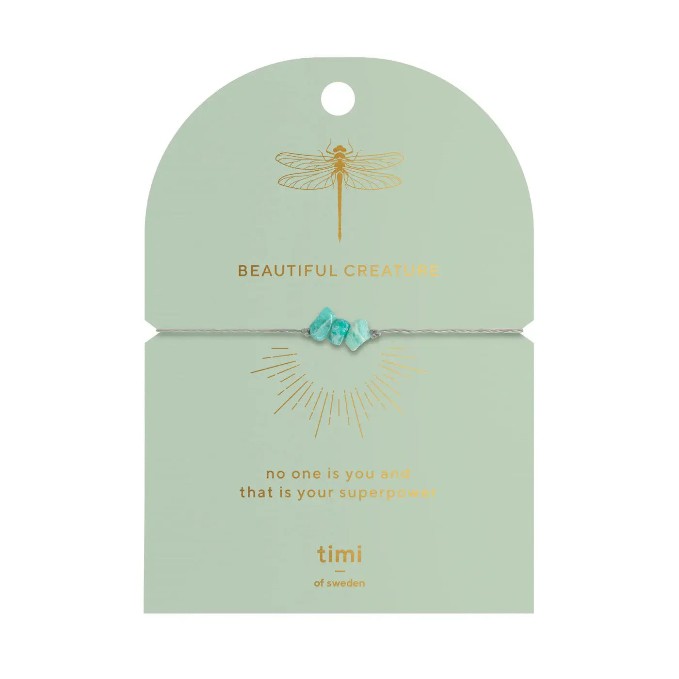Armband 'Beautiful Creature'-Amazonite Chip