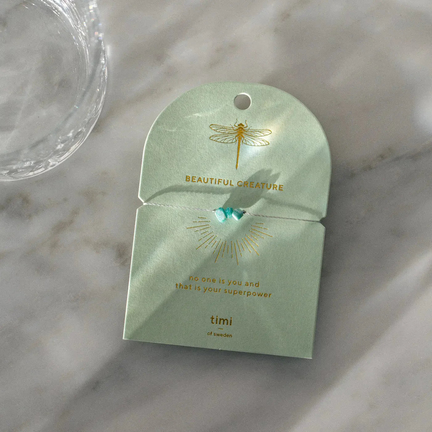 Armband 'Beautiful Creature'-Amazonite Chip