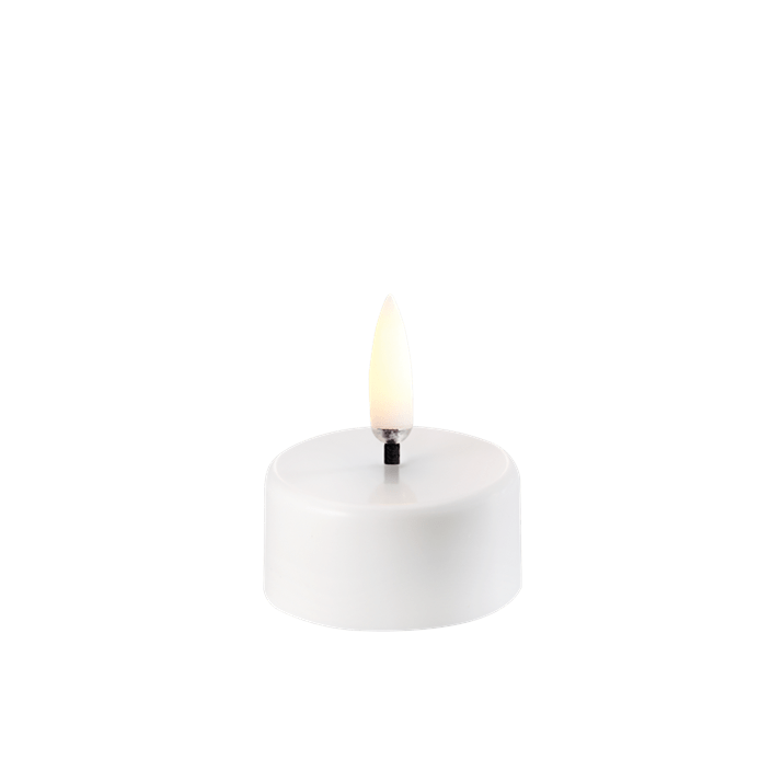 LED Waxinelichtje 4x2cm-white plain