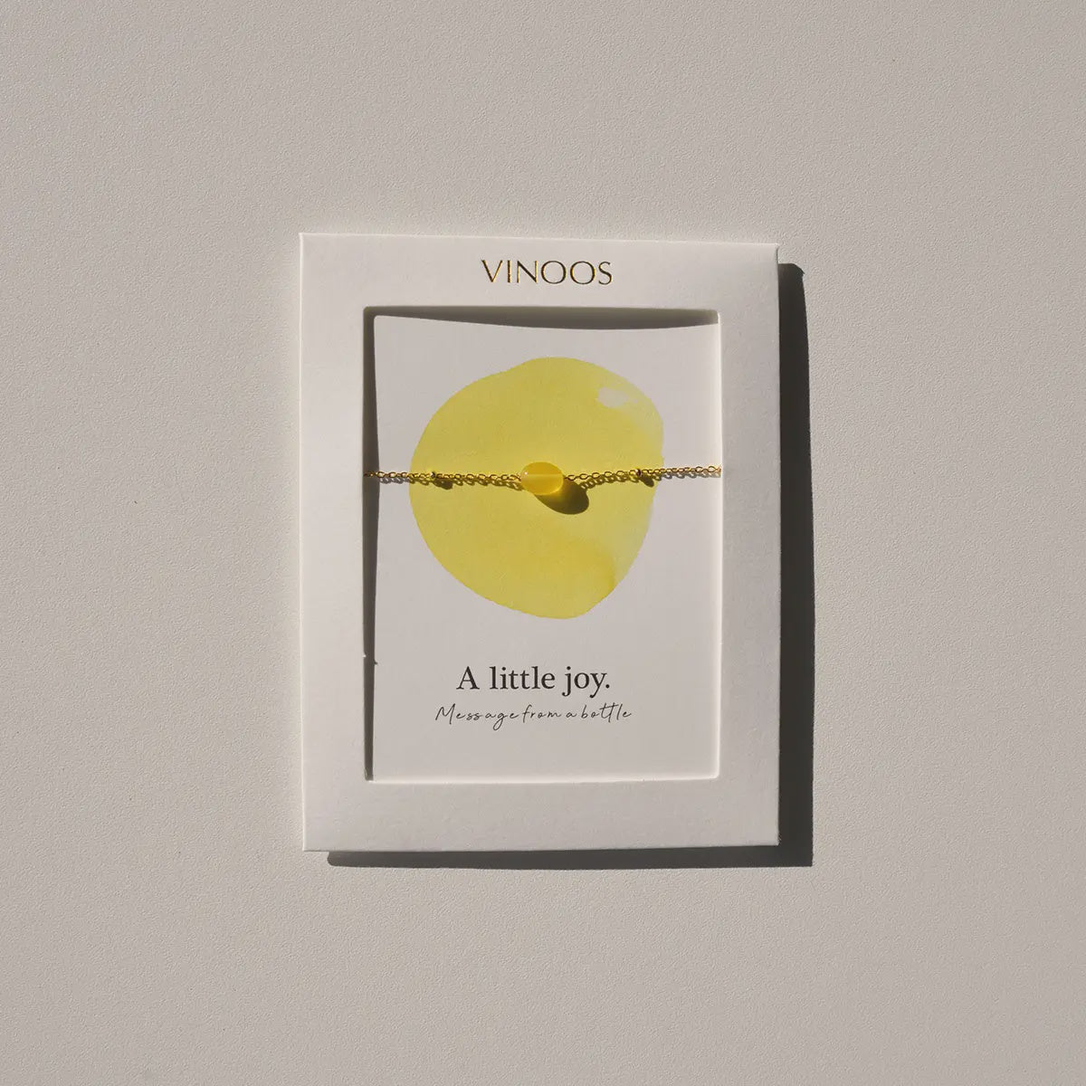 Armband Fine 'A little joy'-yellow (limoncello spritz)