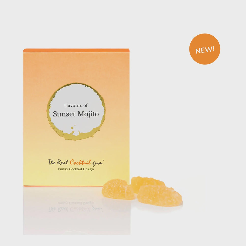 Vinoos Cocktail Gums Single Pack 50gr-Sunset Mojito