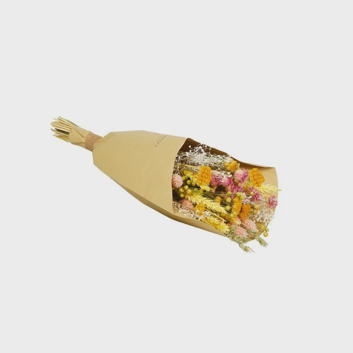 Boeket Droogbloemen Field Bouquet Medium-pink lemonade