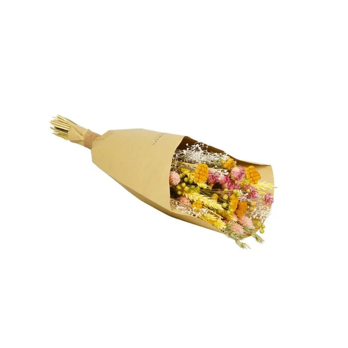 Boeket Droogbloemen Field Bouquet Small-pink lemonade