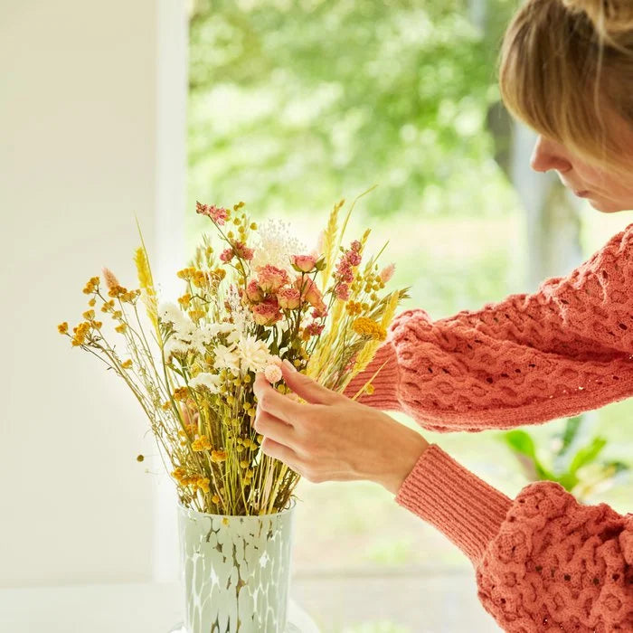 Boeket Droogbloemen Field Bouquet Medium-pink lemonade