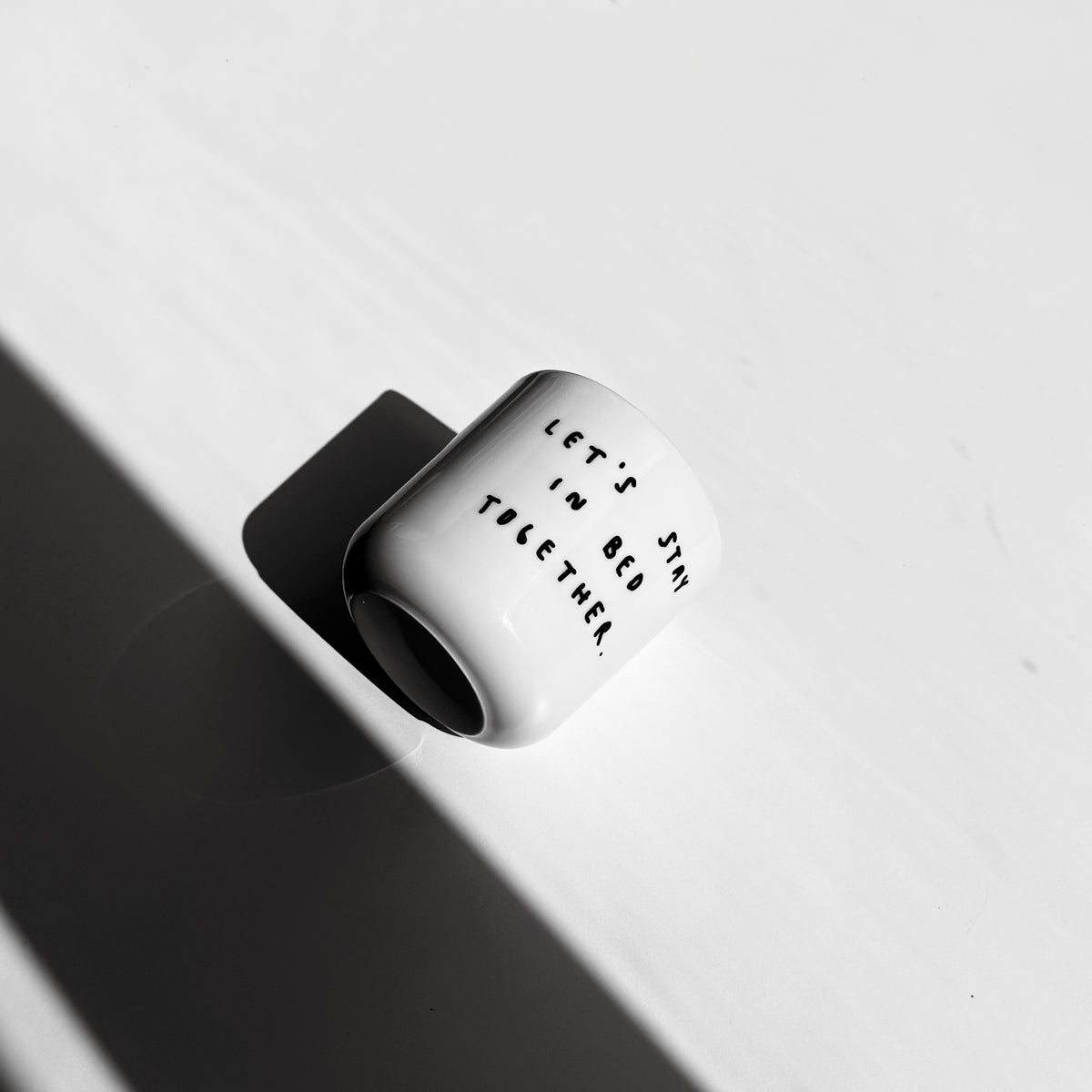 Yahya Cup 'Let's Stay In Bed Together'-250ml