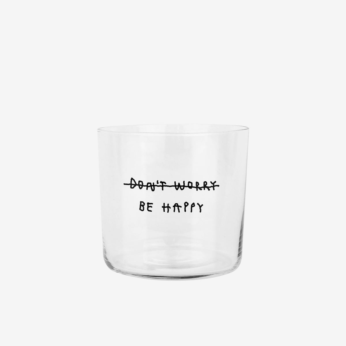 Yahya Glas Medium 'Don't worry Be happy'-350ml