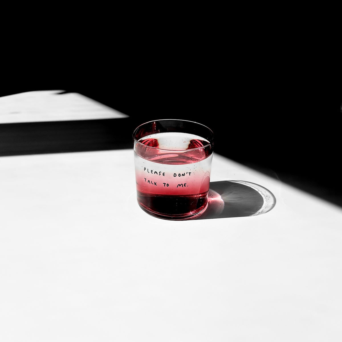 Yahya Glas Medium 'Please Don't Talk To Me'-350ml
