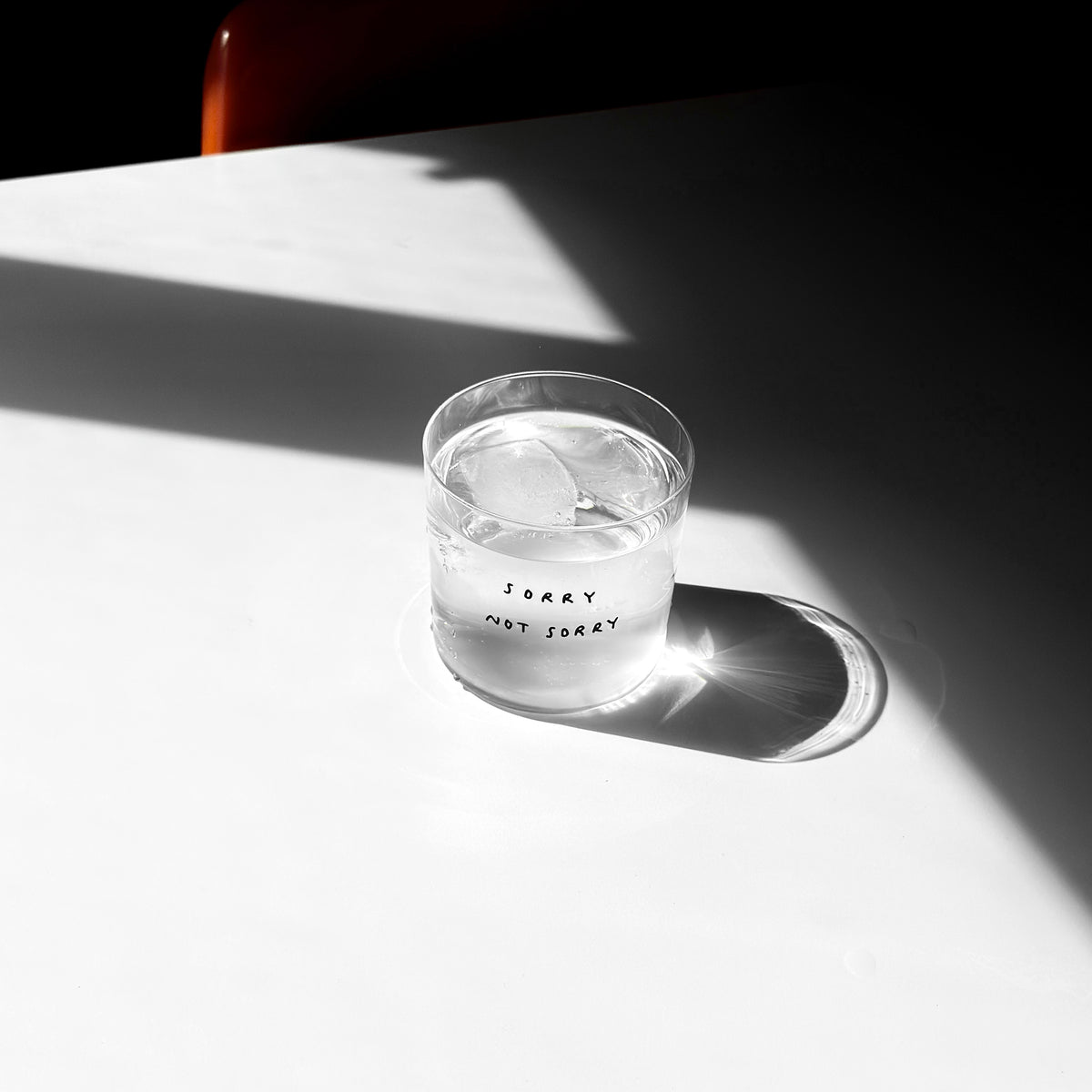 Yahya Glas Medium 'Sorry Not Sorry'-350ml