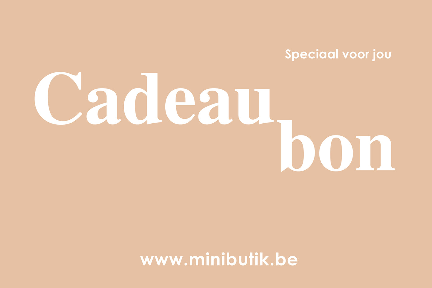 Digitale Cadeaubon