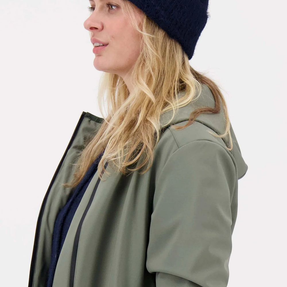 Muts Gebreid met kabels-navy