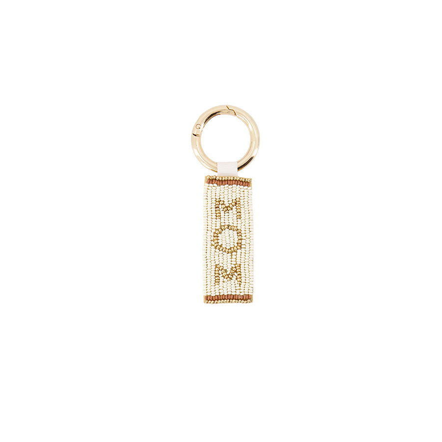 Sleutelhanger op kaart 'Cool mom'-multicolor