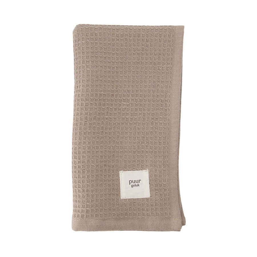 Badhanddoek 'Puur Geluk'-zand