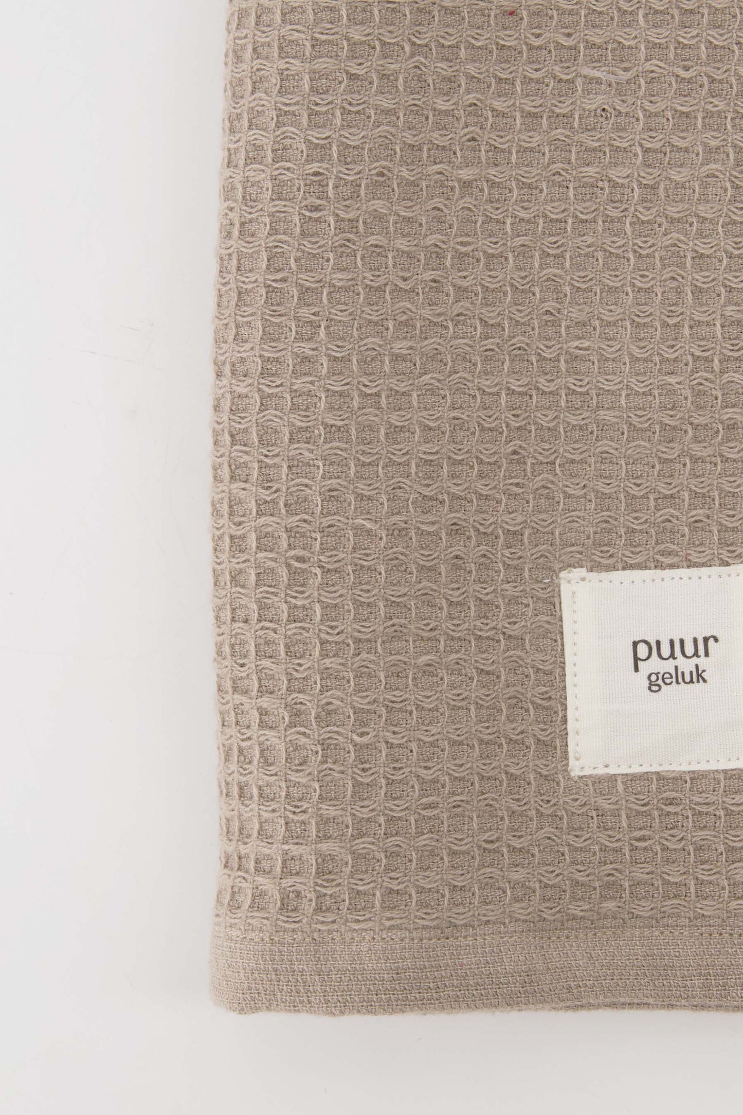 Badhanddoek 'Puur Geluk'-zand