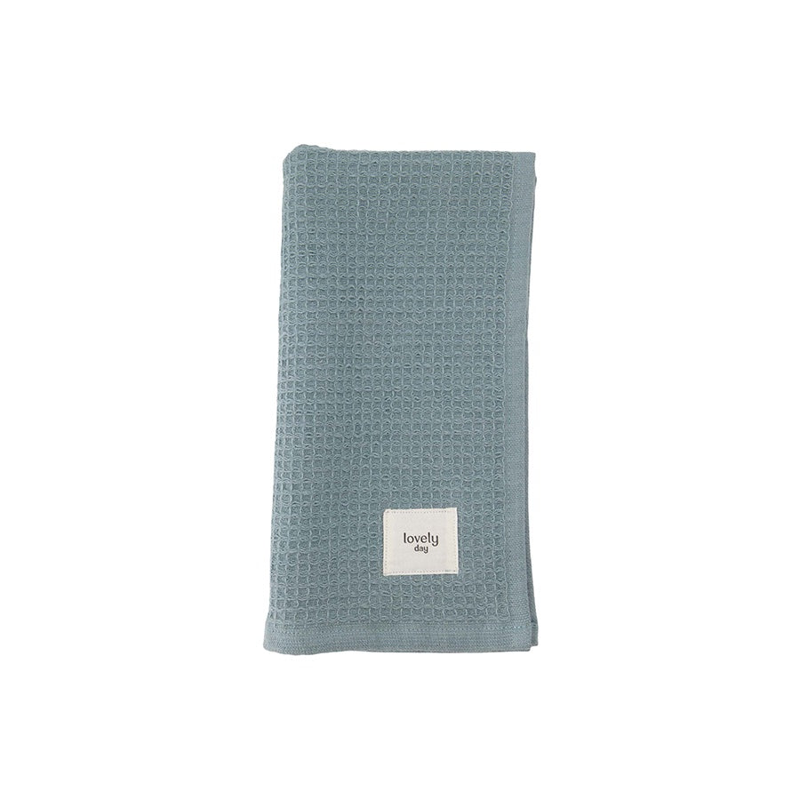 Gastendoekje 'Lovely Day'-grijsblauw