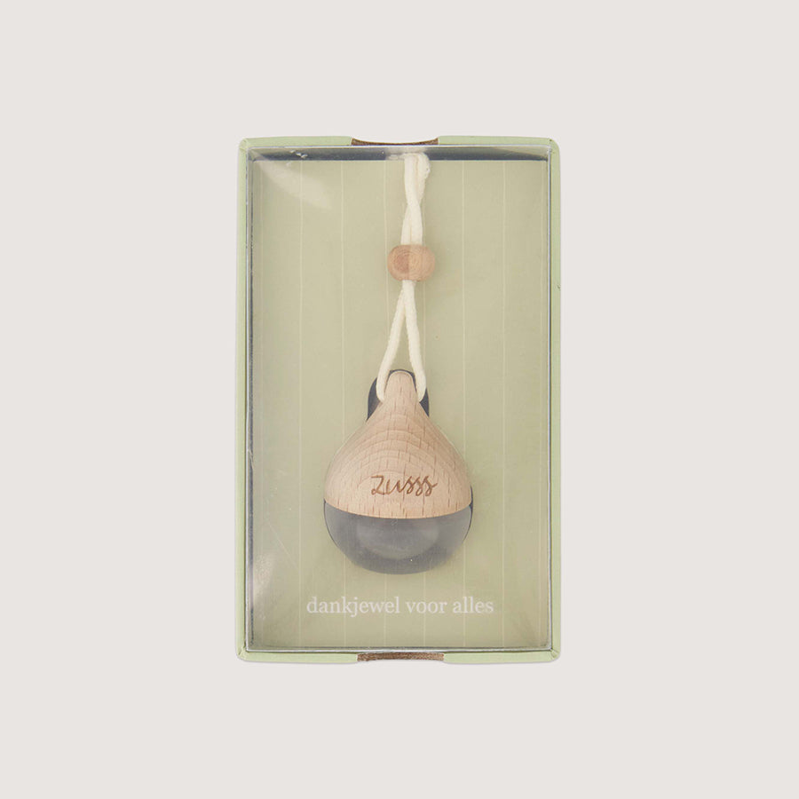 Geurhanger in doosje 'Bedankt voor alles'-lichtgroen