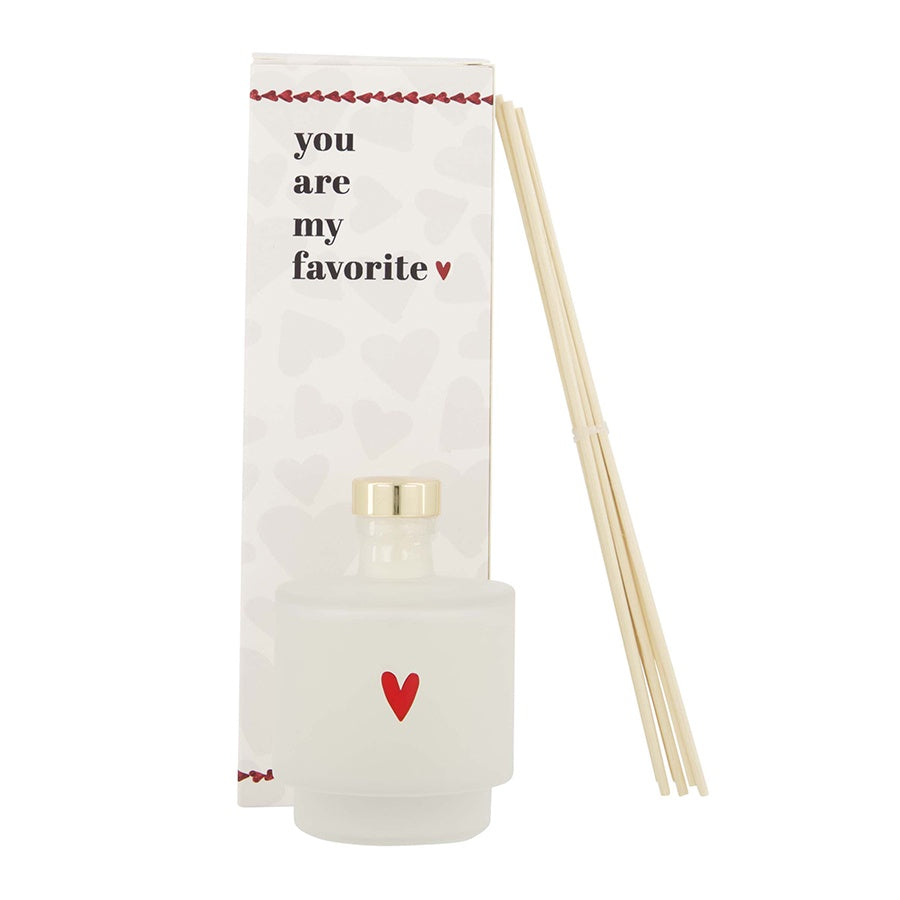 Geurstokjes 'Favorite'-wit/rood