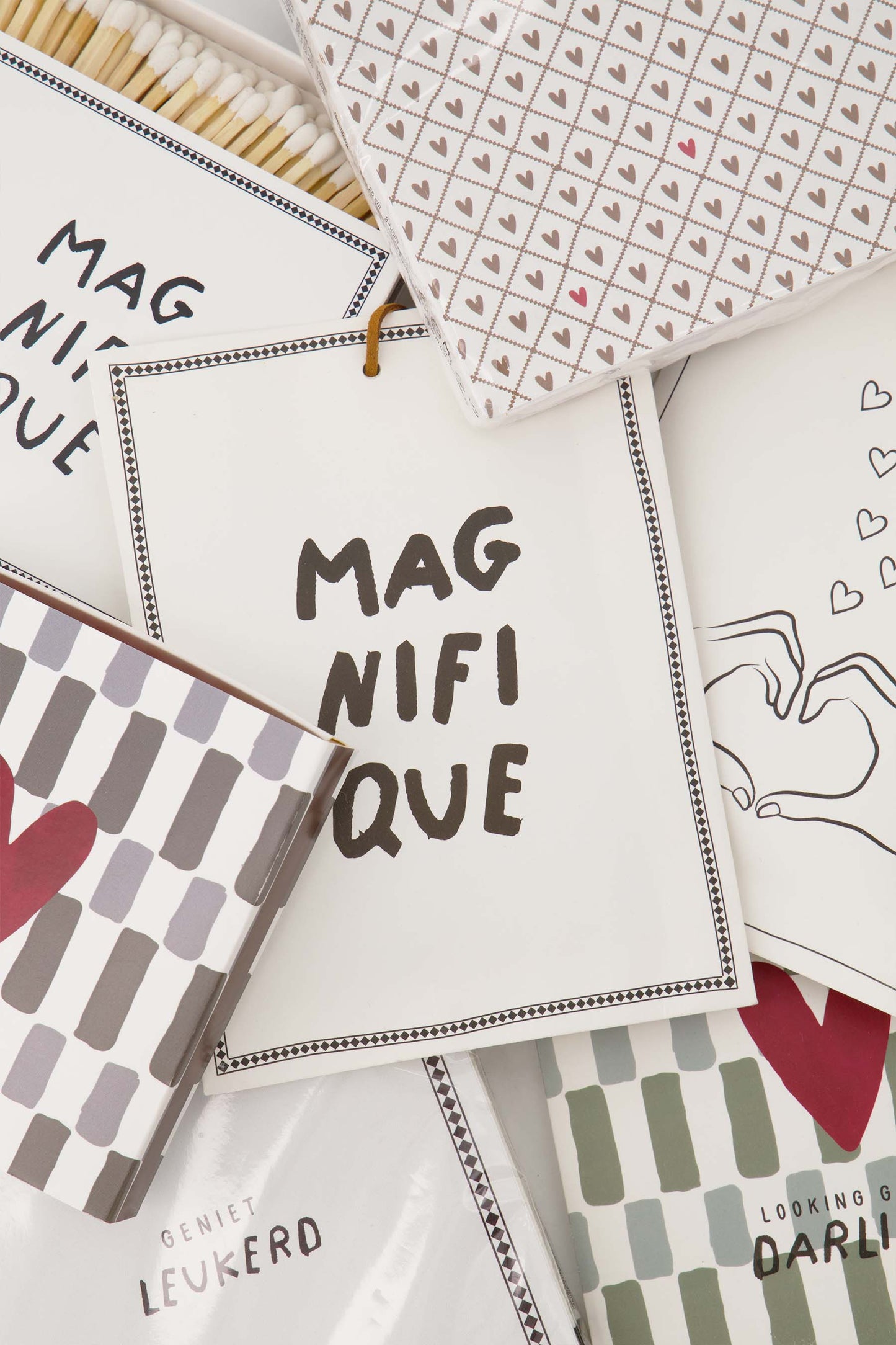 Geurzakje 'Magnifique'-wit/antracietgrijs