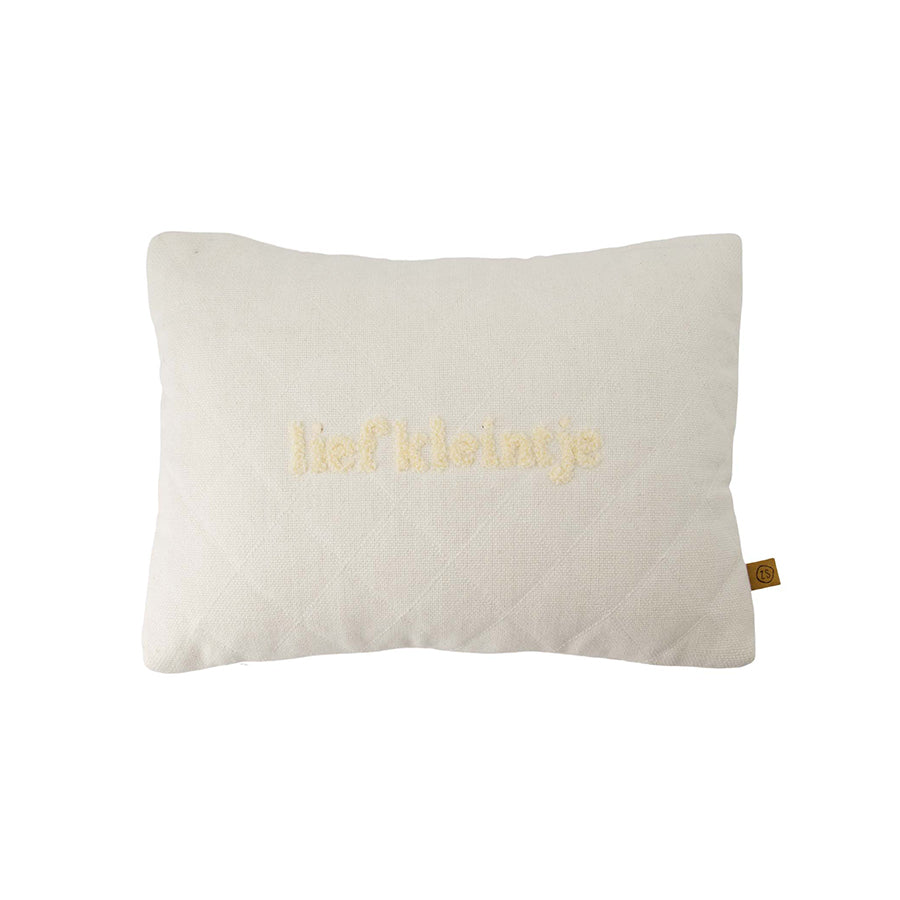 Kussen 'Lief Kleintje' 35x25cm-multicolor