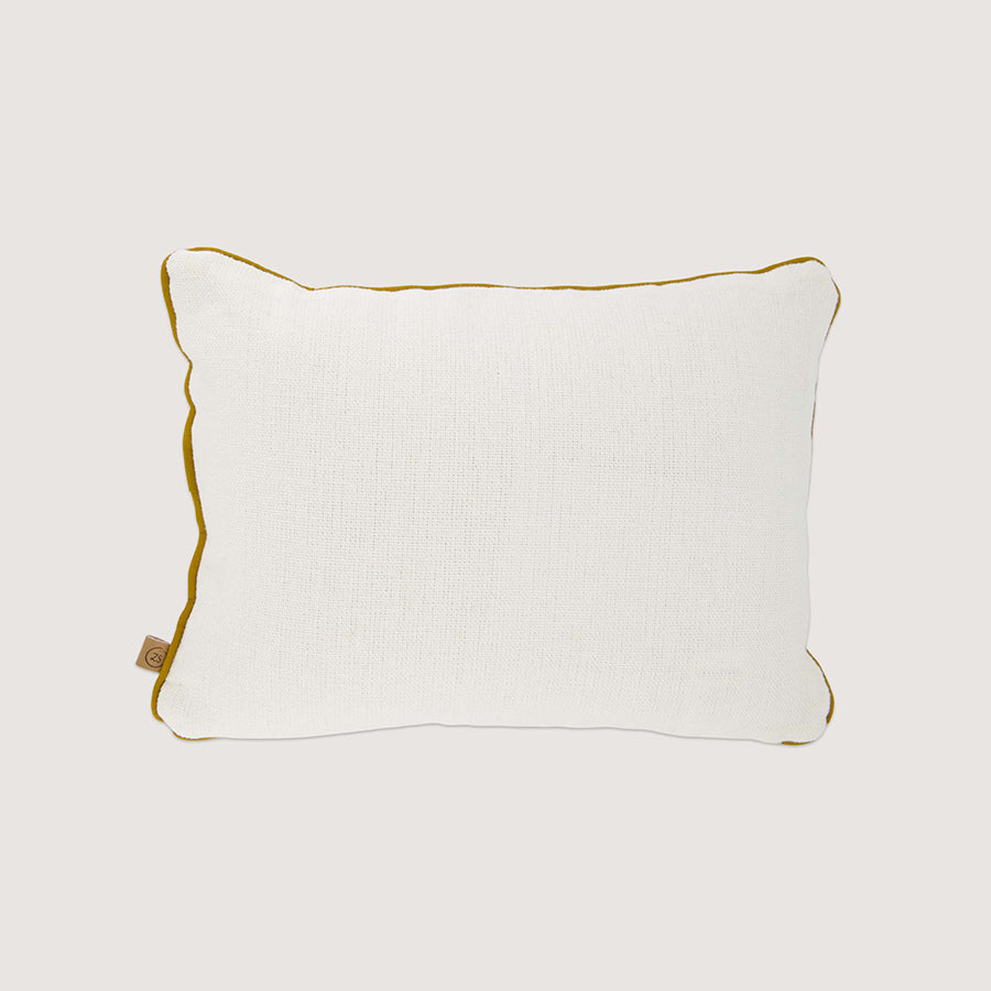 Kussen 'Love this day' 35x25cm-white/gold
