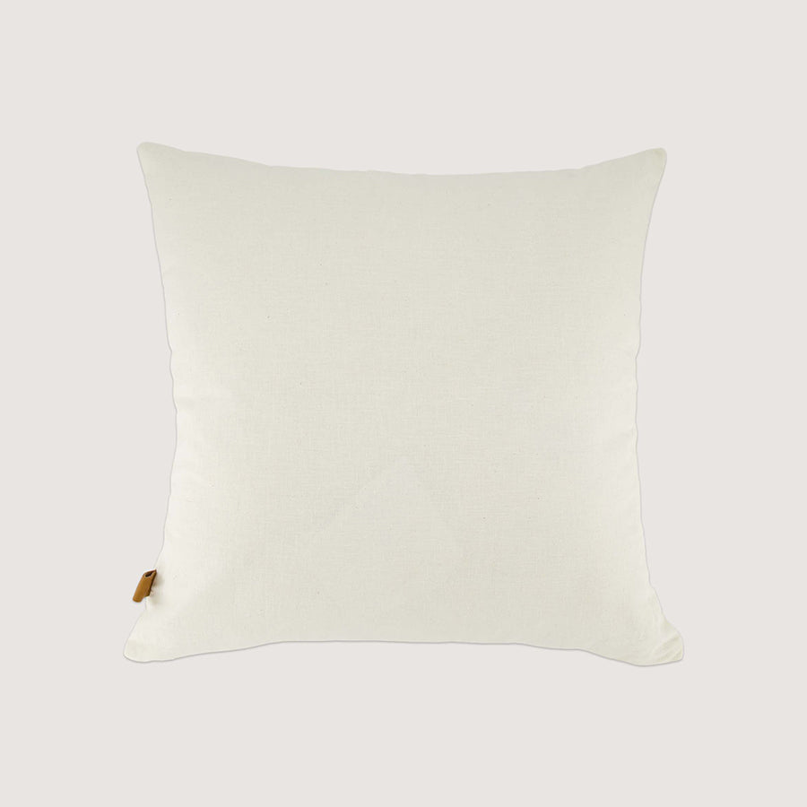 Kussen Hartjes 45x45cm-white/ochre