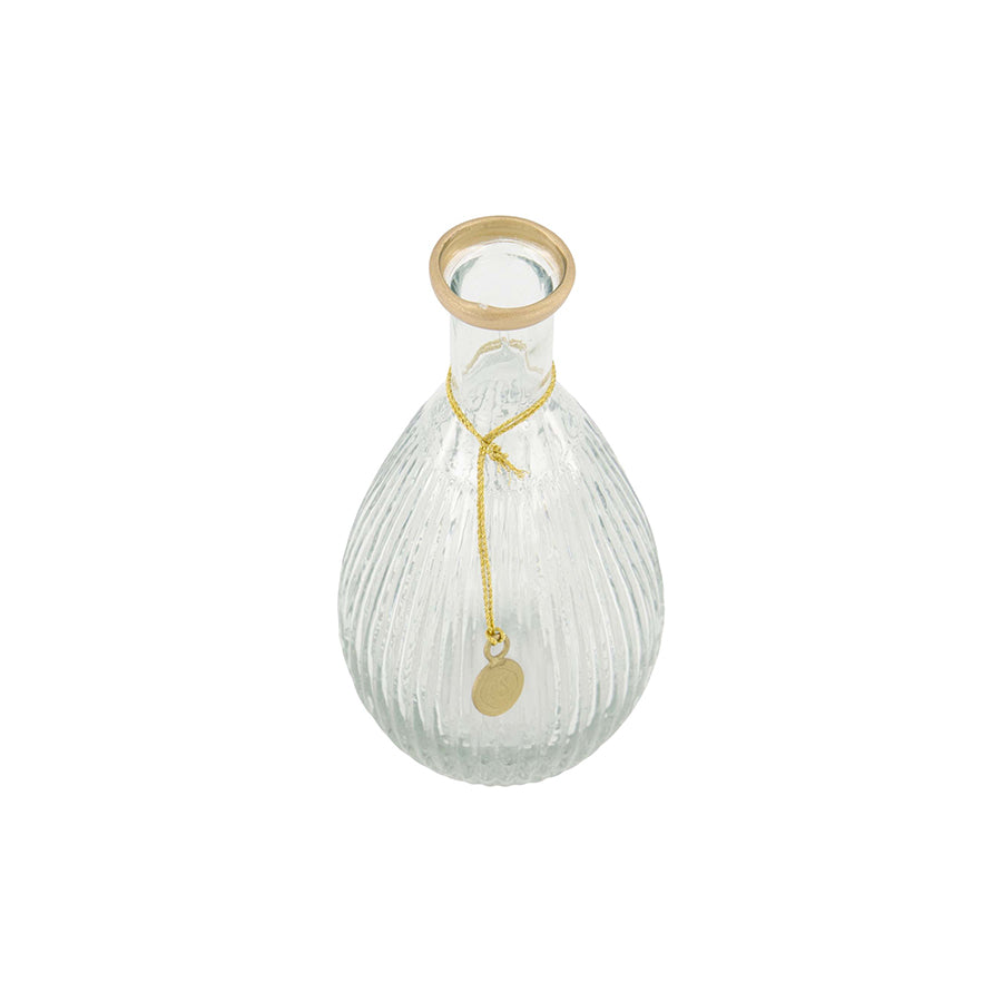 
                      
                        Vaasje Glas Ribbel 15cm-transparant
                      
                    