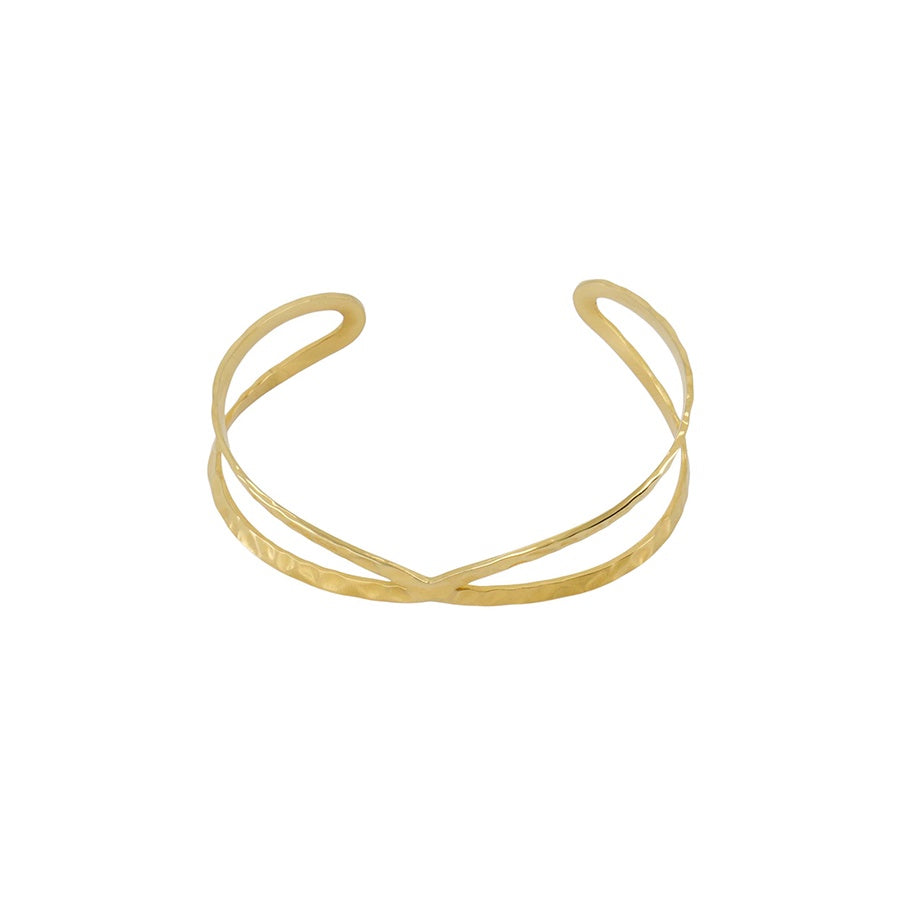 Armband Bangle Golvend-goud