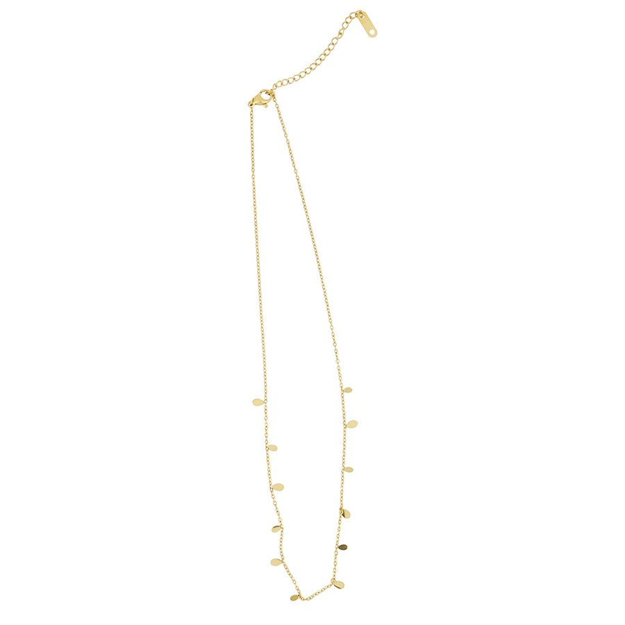 Ketting met druppels-goud