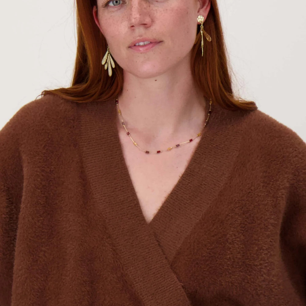Ketting met kralen-multi