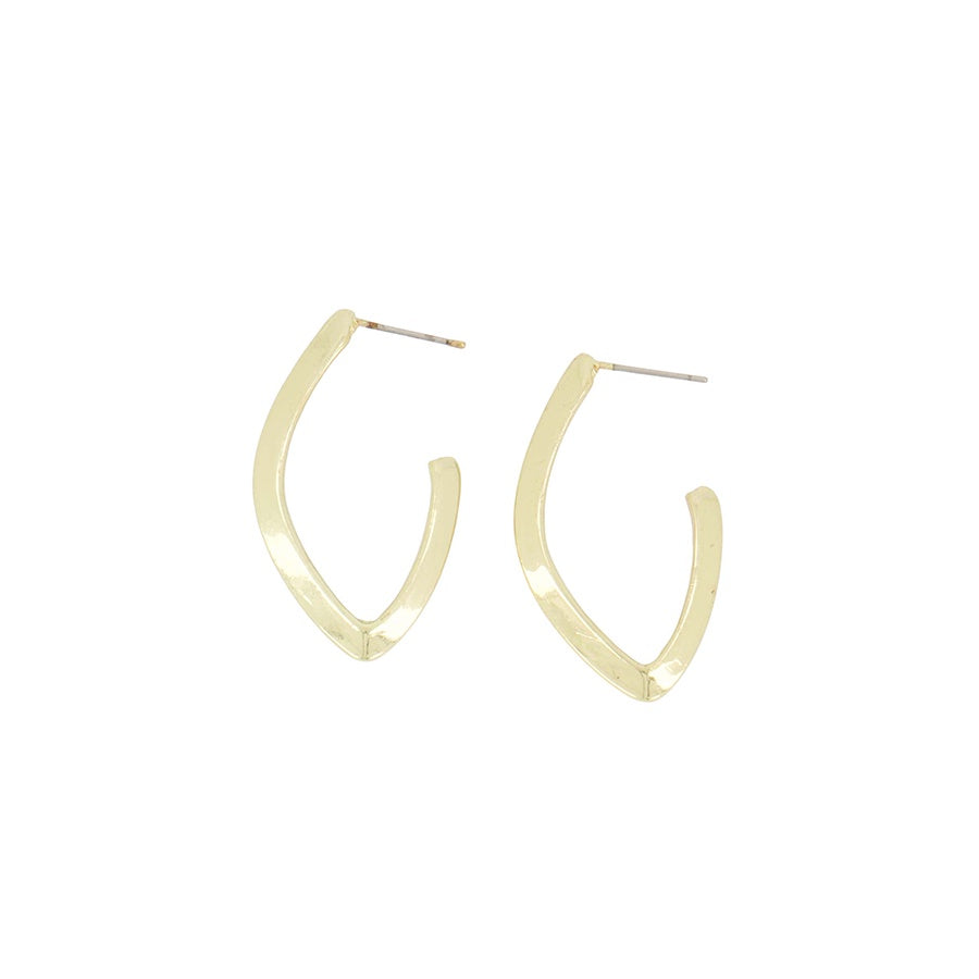 Oorbellen Ovaal-goud